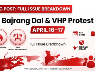 Bajrang Dal & VHP Protest April 16–17