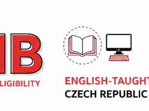 IB Eligibility for English-Taught CS in Czech Republic.