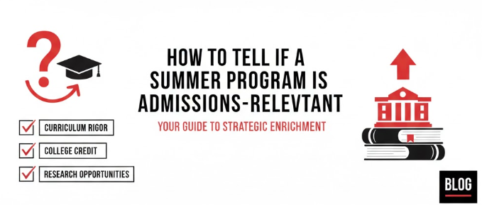 Admissions-Relevant summer program.
