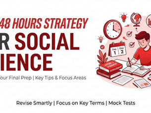 Last 48 Hours Strategy for Social Science – CBSE Class 10 Boards (2026).