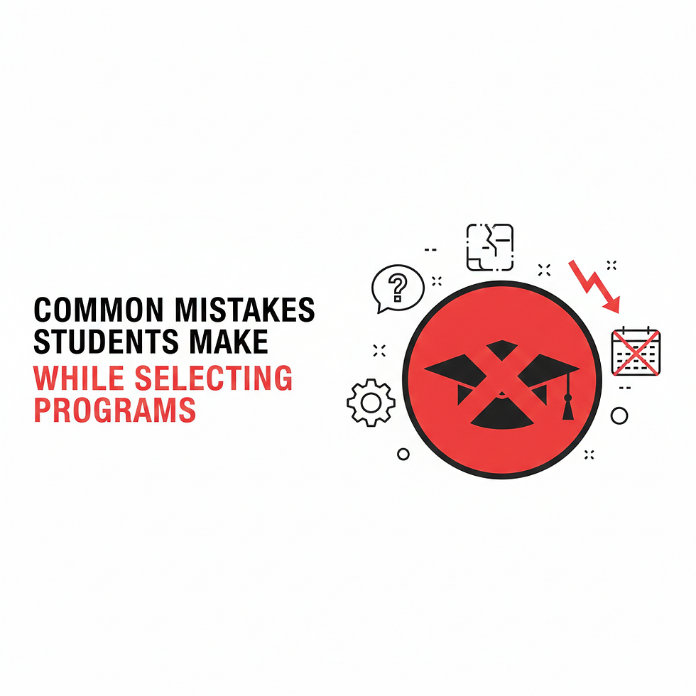 common mistakes students make while selecting summer programs