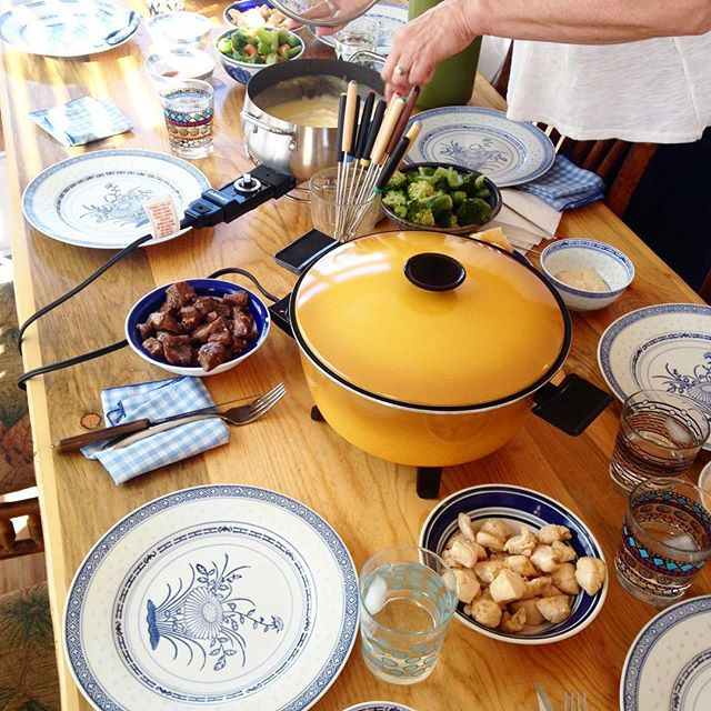 Fondue at home