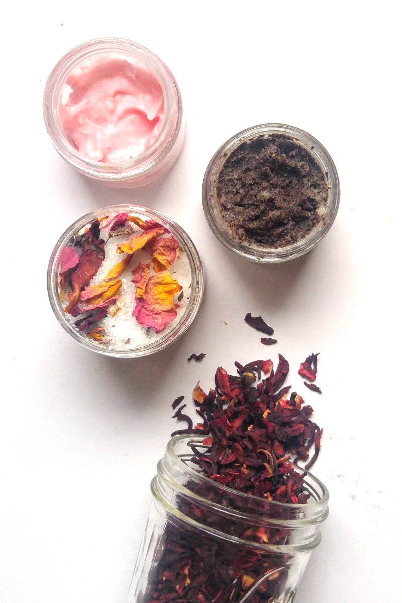 DIY skin products