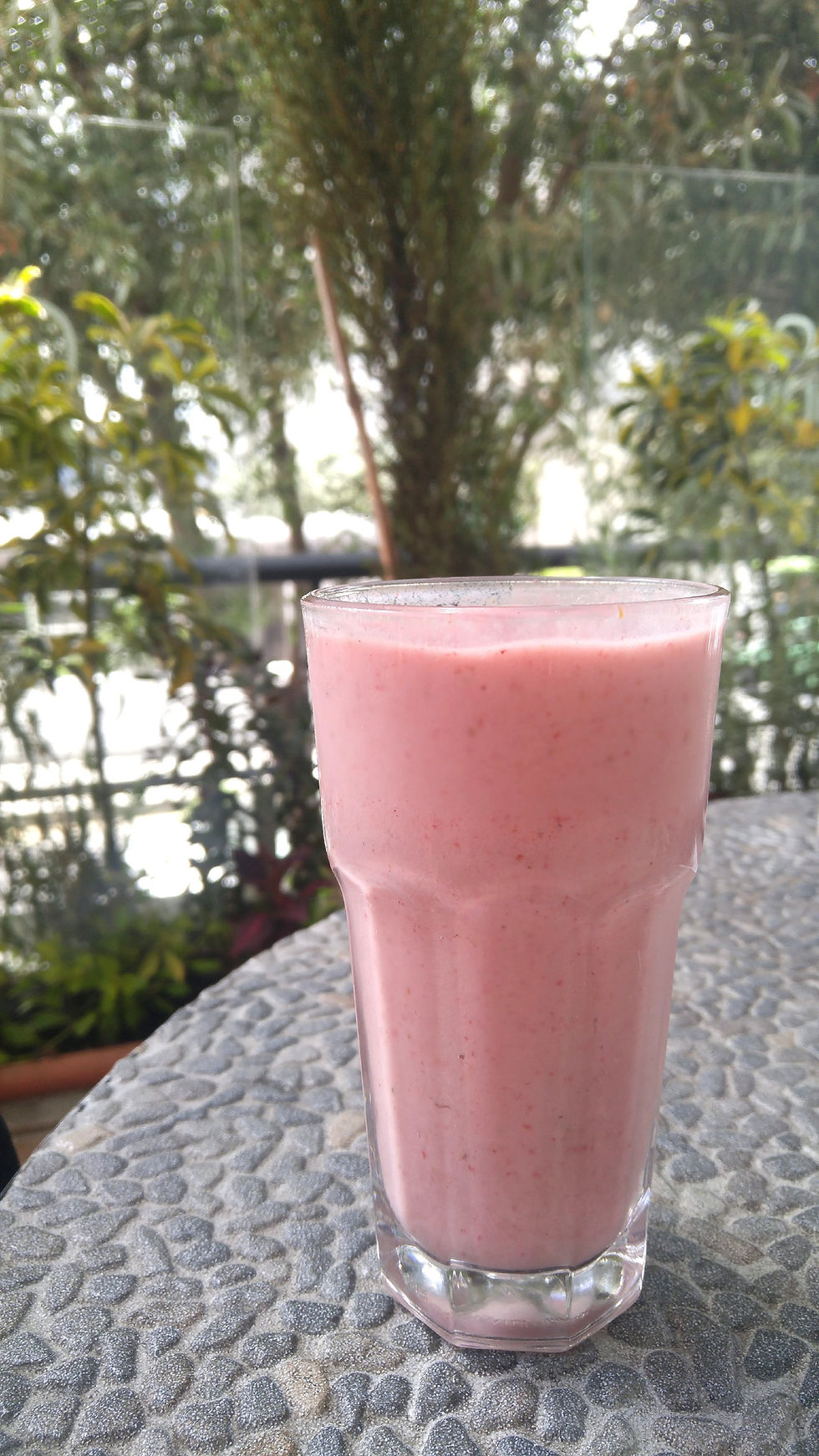 Smoothie without a straw