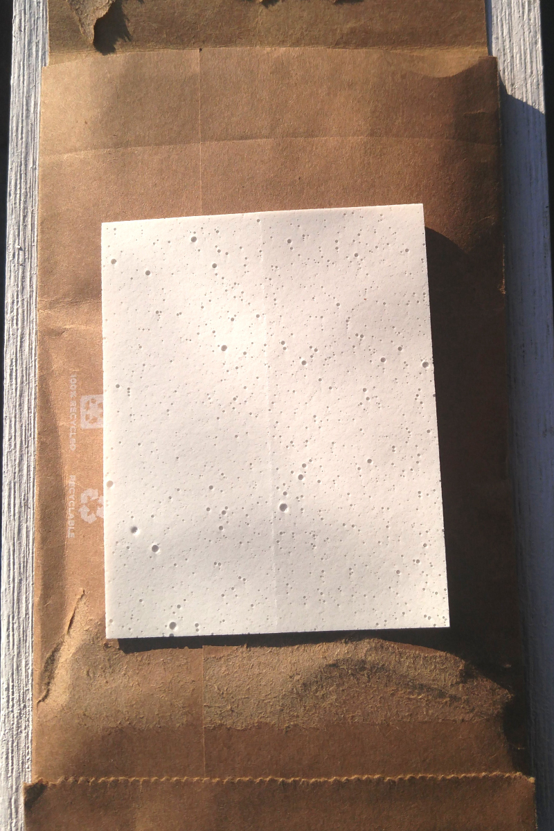 Strip of laundry detergent