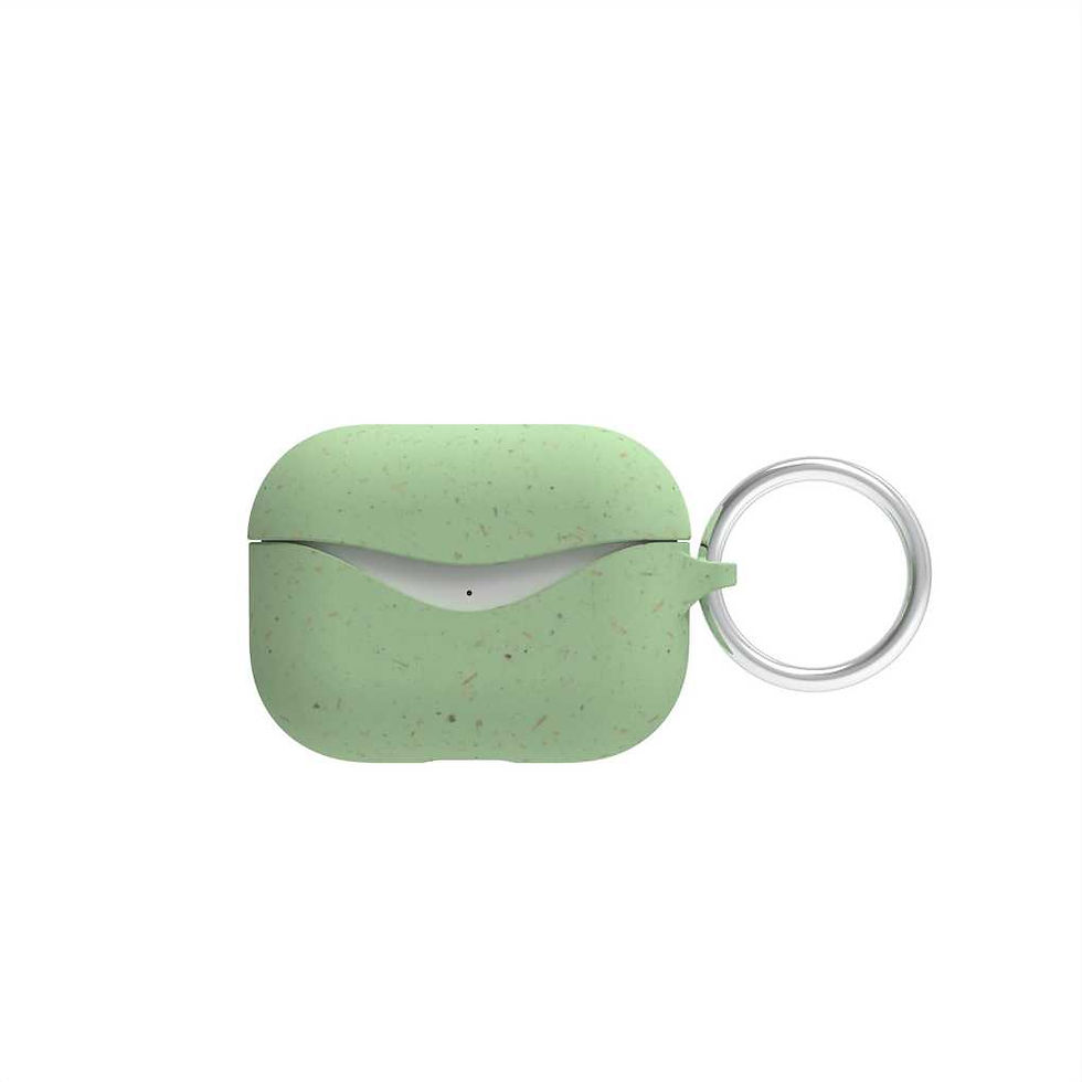 green compostable airpods case