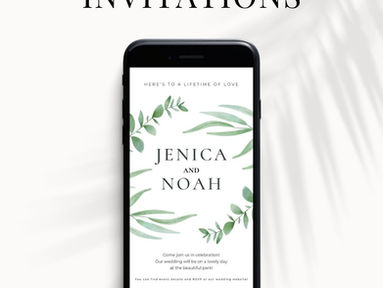 How to Send Zero Waste + Sustainable Wedding Invitations (Paper Free!)