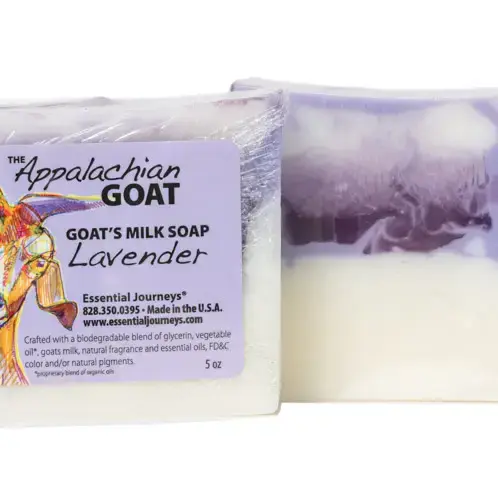 Lavender Goats Milk Soap Slice-5oz