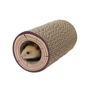 Rosewood shred a log hamster tunnel.