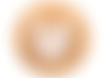 An orange circle with a cute cartoon hamster waving in the middle, surrounded by the text hamsters we love