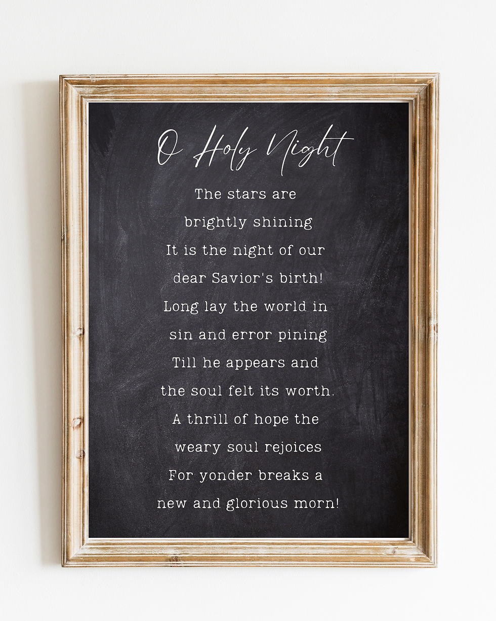 O Holy Night Art Print