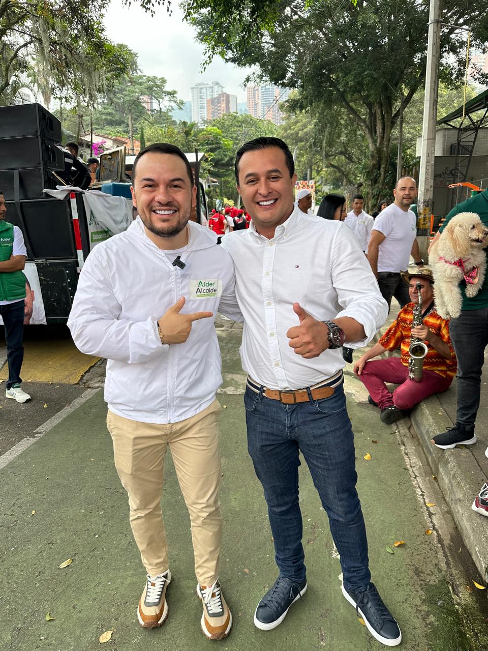Archivo de Jorge Iván Torres Ramírez: encuentro ciudadano en espacio abierto.