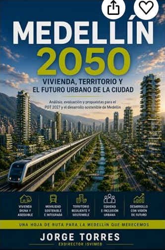 Portada de Medellín 2050, de Jorge Iván Torres Ramírez