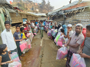 RSUR Provide Life-Saving Assistance Following Major Fire in Cox’s Bazar Refugee Camp.