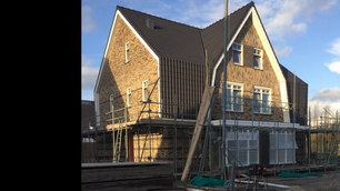 In aanbouw. 22 Woningen Karmelietenlaan fase 3, Burggooi, Alphen a/d Rijn.