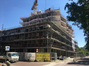 De Colijn in aanbouw