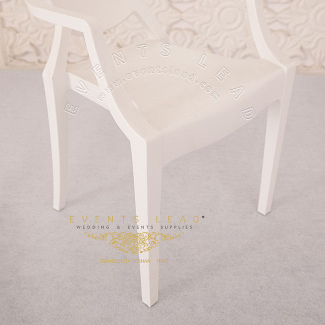 Thumbnail: Pure White Plastic Plastic Kids Chair Cute Furniture Wholesale For Children