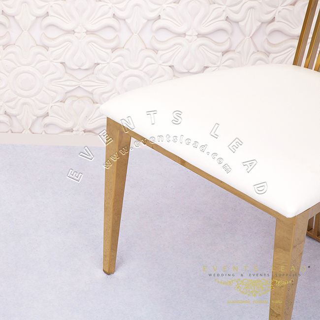 Thumbnail: Selling Sparkle Famous High Quality Stainless Steel Golden VORAGE Wedding Chair