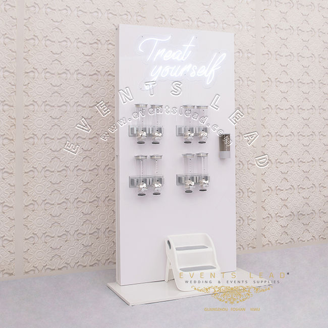 Thumbnail: LINDA Treat Yourself Luminous LED Candy Shelf Display Wall Candy Dispenser Rack