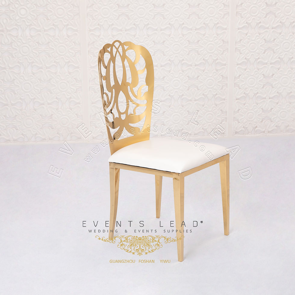 Thumbnail: Elegant Hollow Back Newest Design FOLA Modern Dinner Chairs