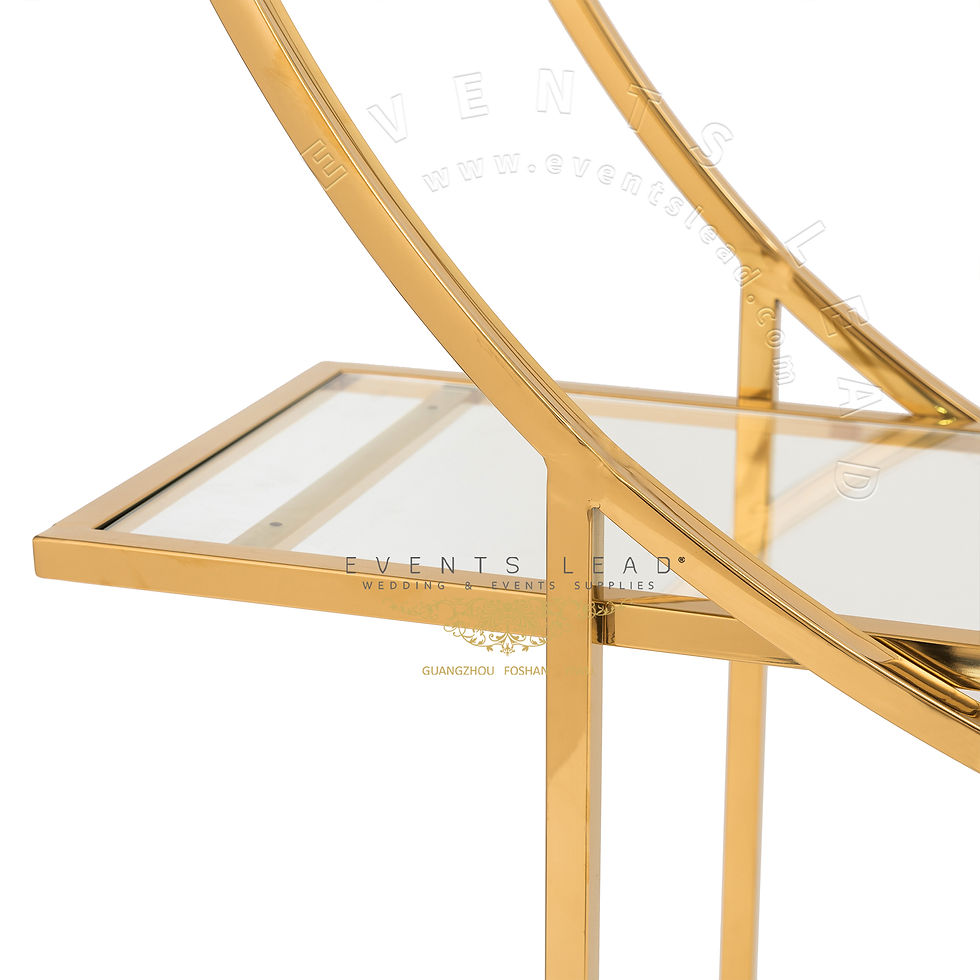 Thumbnail: 2020 Hot Recommend Stainless Steel Gold MAEVE Wedding Wine Rack