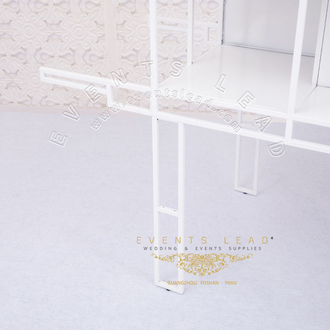 Thumbnail: Popular Baby Shower Anniversary Ideas White Iron RHEA Dessert Cart  1 buyer