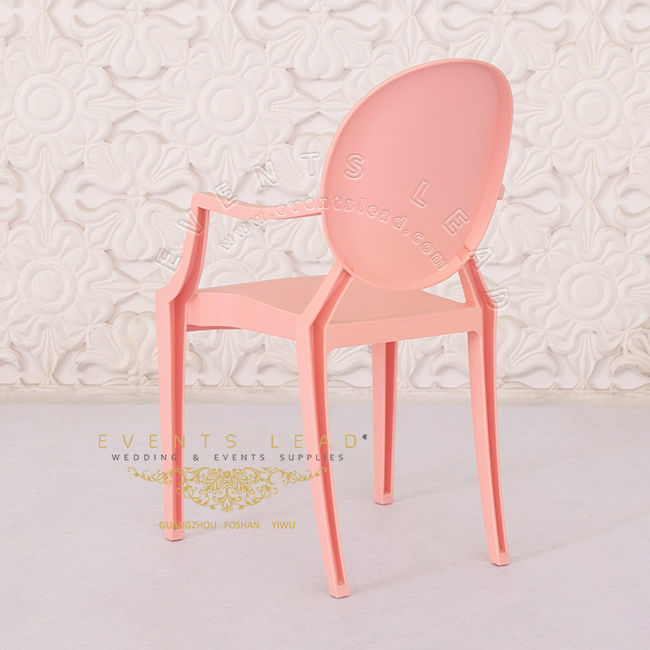 Thumbnail: Stackable Pink Kids Events Fureniture Children Chairs Party Plastic
