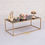 Thumbnail: Selling New Design Stainless Steel Wedding Table LAXMI Gold Coffee Table