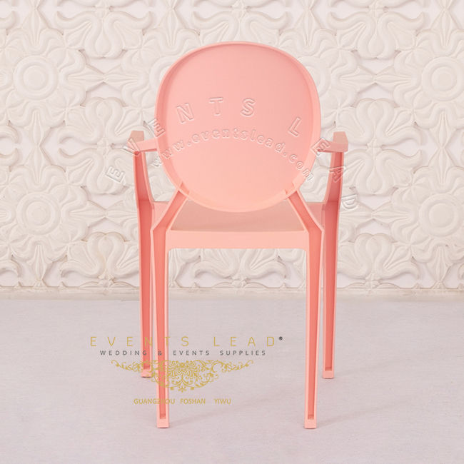 Thumbnail: Stackable Pink Kids Events Fureniture Children Chairs Party Plastic