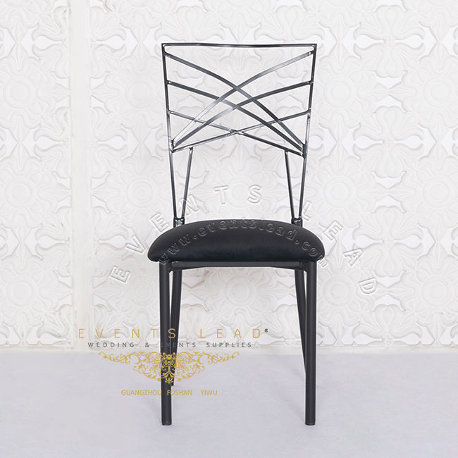 Thumbnail: Hot Sale Black Wedding Furniture Chairs Event Decorations New Design