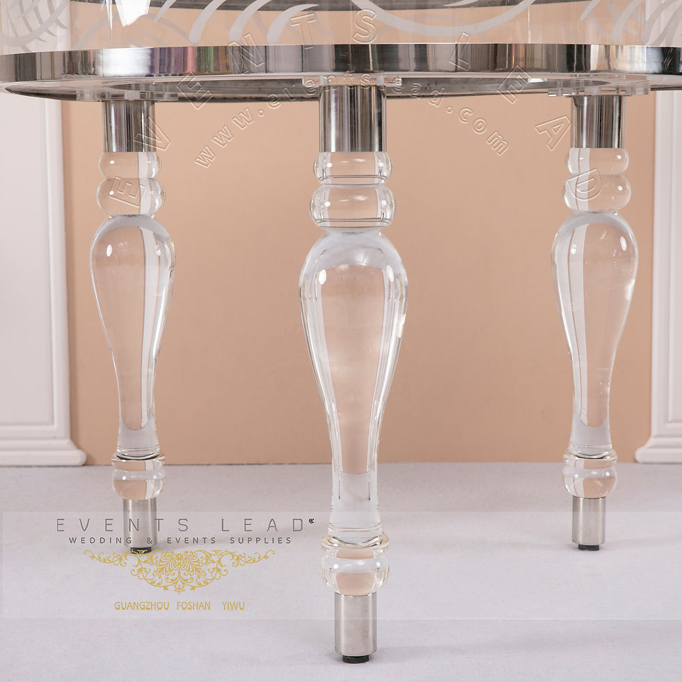 Thumbnail: New Model Wedding Ideas Stylish CORVUS Wedding Acrylic Cake Table