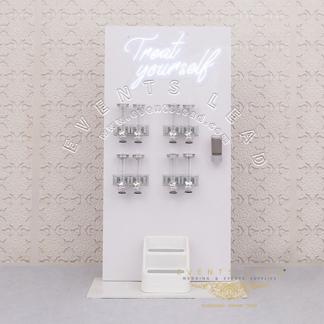 Thumbnail: LINDA Treat Yourself Luminous LED Candy Shelf Display Wall Candy Dispenser Rack