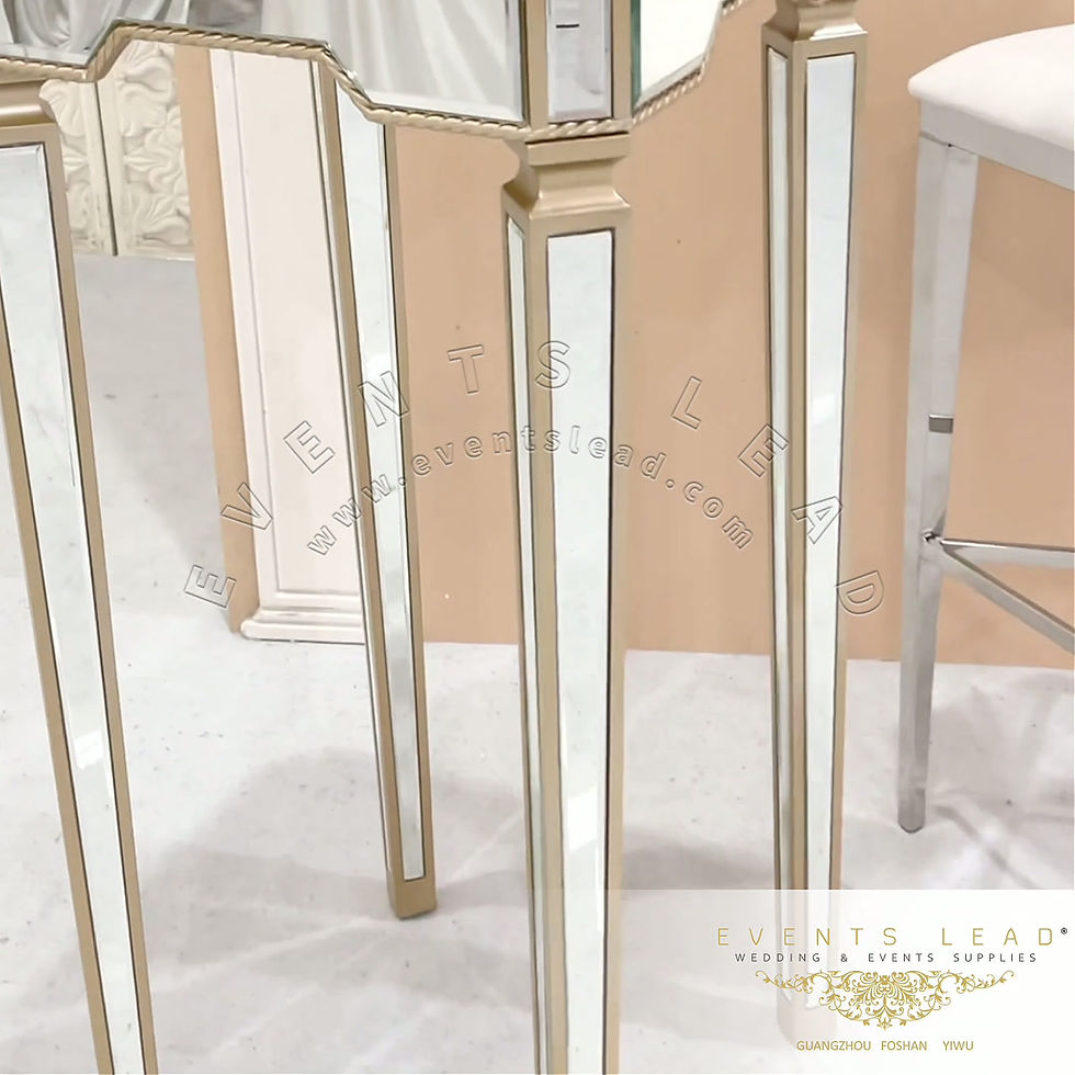 Thumbnail: SANURA Mirror Cocktail Table For Events Bars