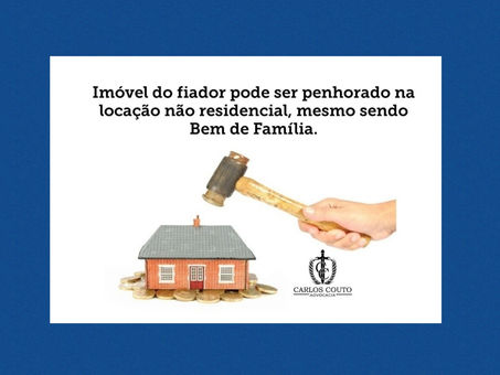 DIREITOnews | É possível a penhora do imovel do fiador, mesmo em se tratando de Bem em Família