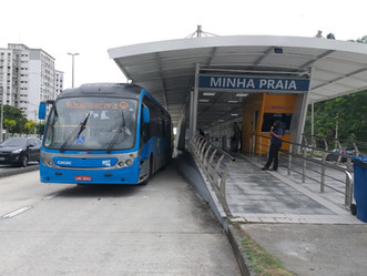 Estação BRT Minha Praia é reaberta, a 33ª desde o início da Intervenção