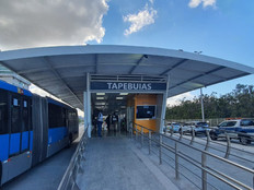 Estação Tapebuias, no corredor Transolímpica, que estava fechada desde 2020 é reaberta