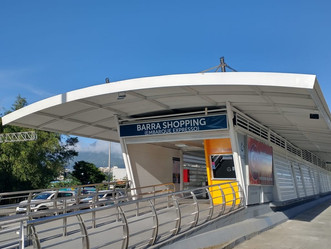Estação BRT Barra Shopping Expresso é reaberta nessa quarta (03)
