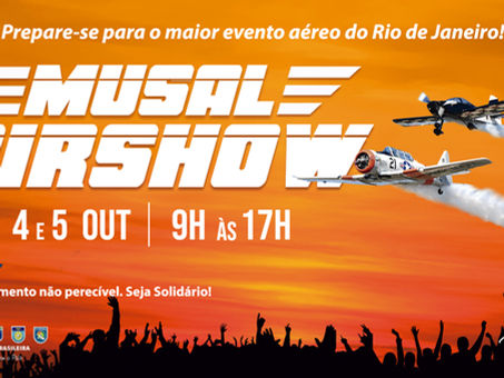 Em 04 e 05 de Outubro, Força Aérea Brasileira realiza Musal AirShow 2025