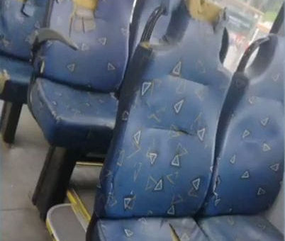 Mais um ônibus em péssimo estado do conservação é flagrado, agora na Linha 746
