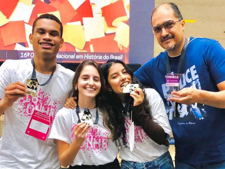 Estudandes do Colégio Pedro II, em Realengo, conquistam medalha de ouro em Olimpíada estudantil em São Paulo