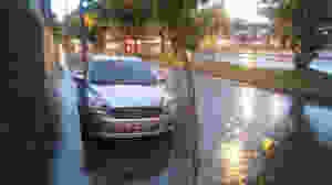 Avenida Albérico Diniz sofre com alagamento há décadas