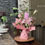 Thumbnail: Pink Tulip Mix Glass Vase