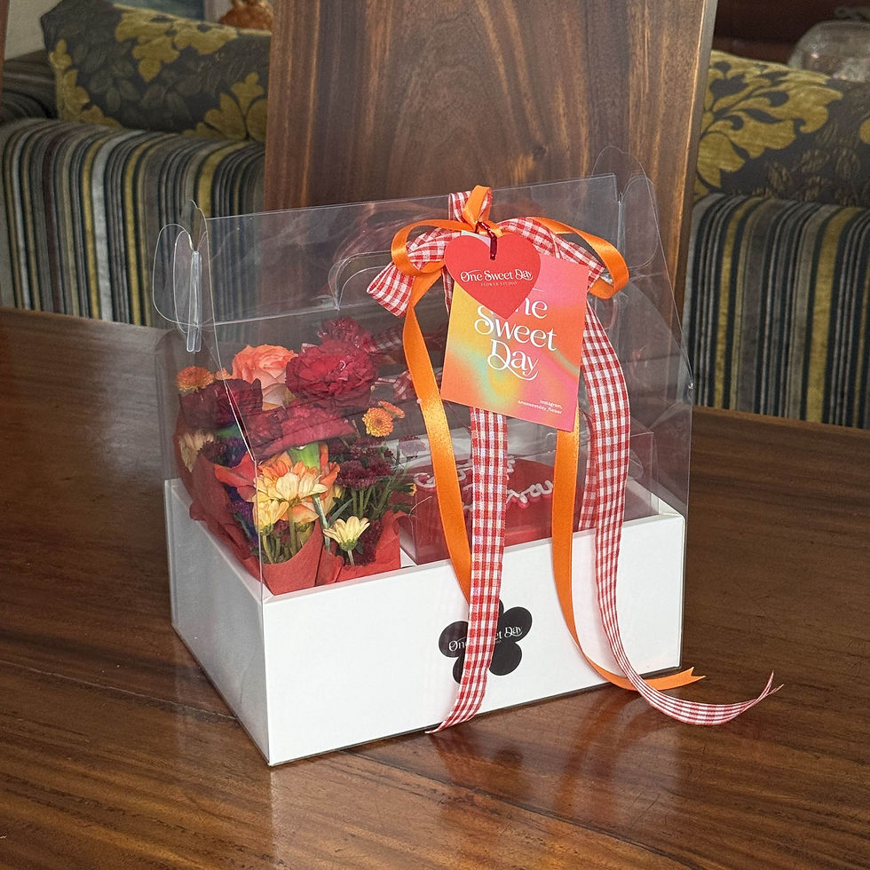 Thumbnail: Flower + L size Cake  (PO H-3)