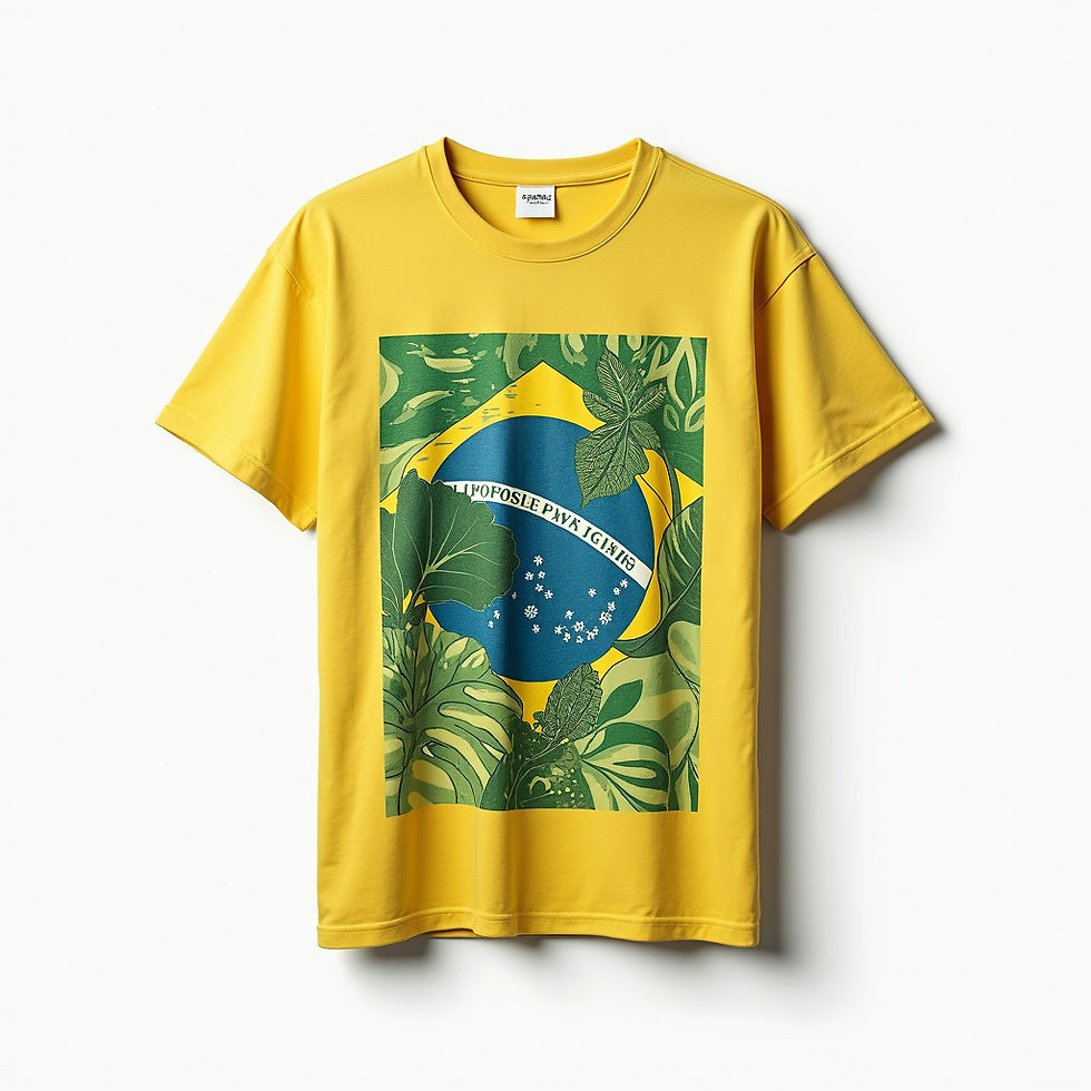 Camiseta Brasil Vibrante