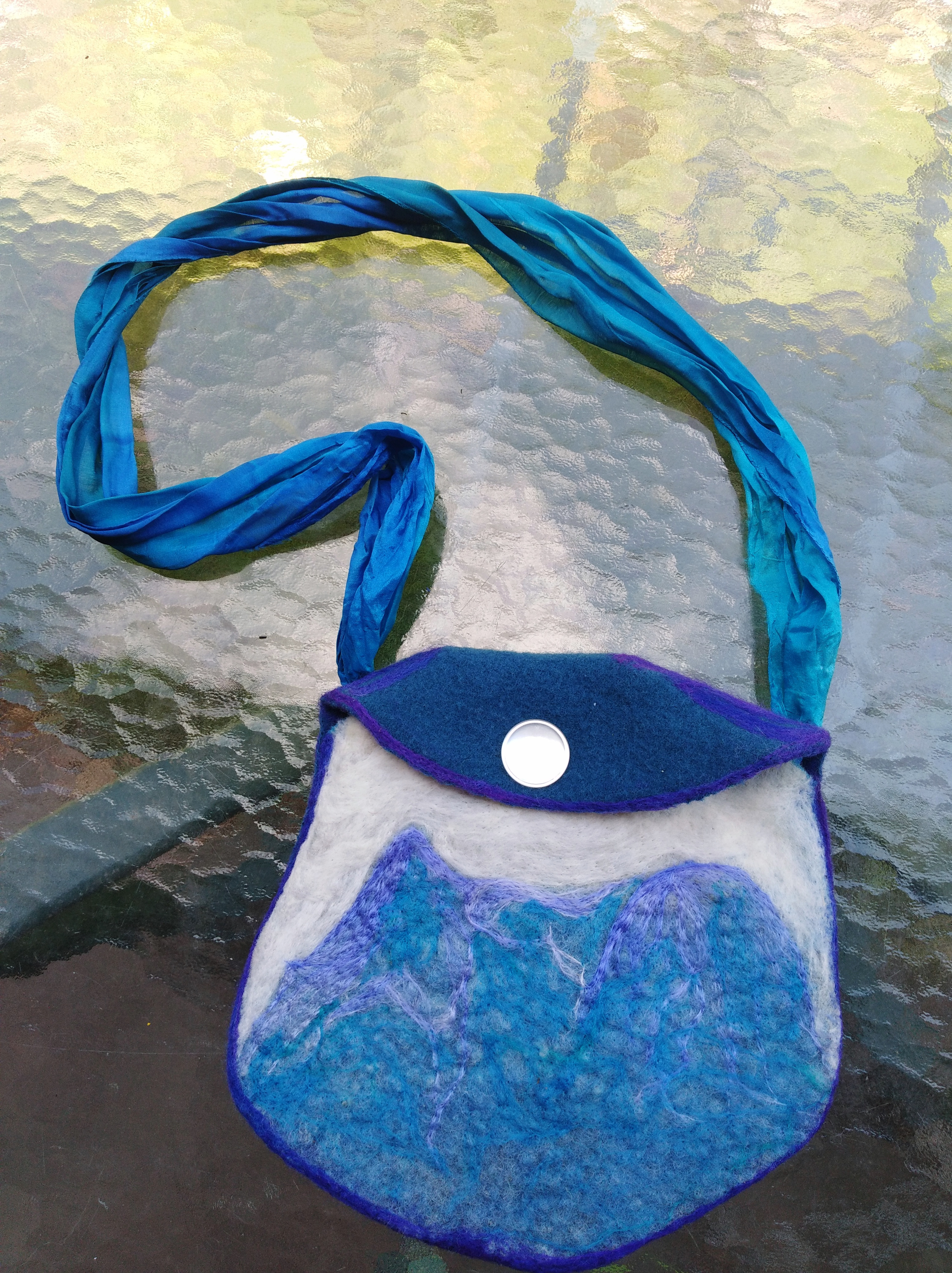 Wearable Art Shoulder Bag #2