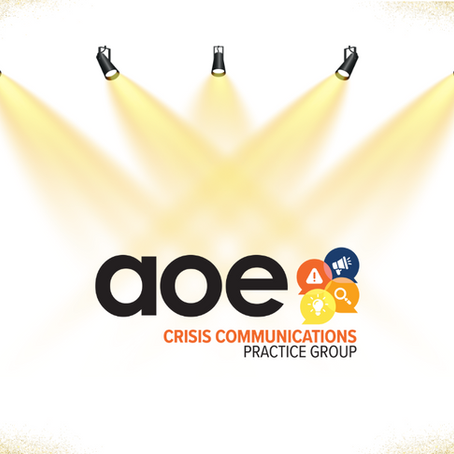 Spotlight on AOE’s Crisis Communications Practice Group