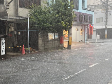 岡山市　土砂降り　　　　　　　　　　岡山市　倉敷市　津山市　　　　　　　たくさんのお客様が来店されています。