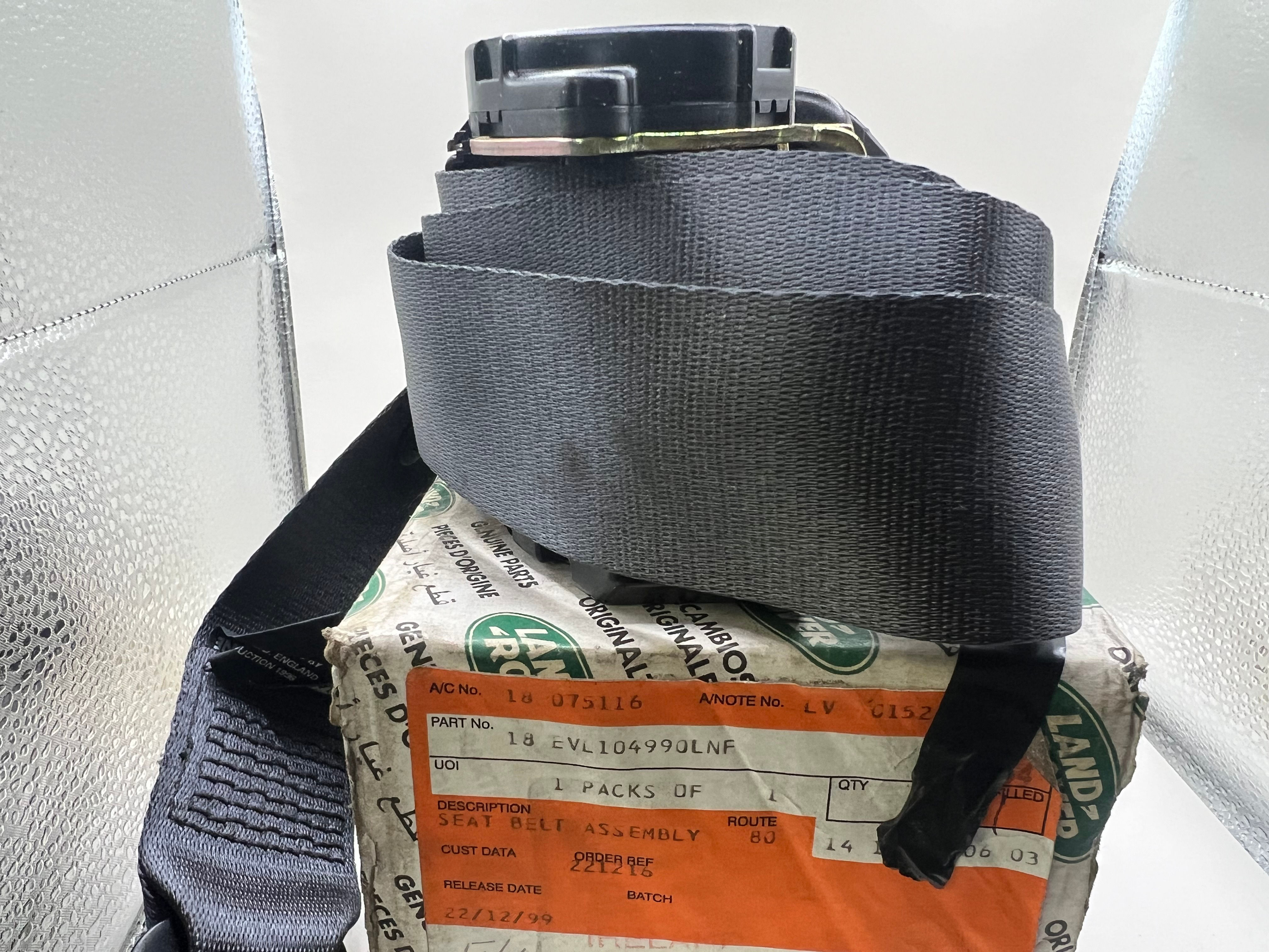 Rear Left Seat Belt Genuine