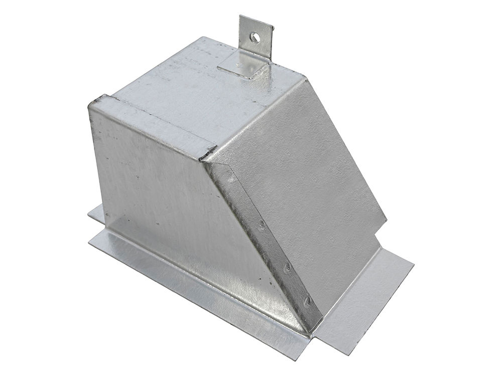 Galvanised Steering Box Cover RHS  - Series 2 / 2A / 3
