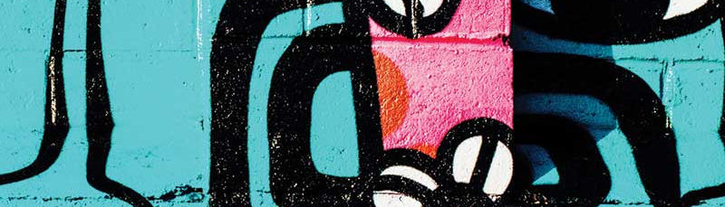 People and Flower Graffiti